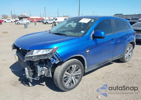 2020 Mitsubishi Outlander Sport 2.0 Es z USA, uszkodzony, nr VIN JA4AP3AU7LU008428
